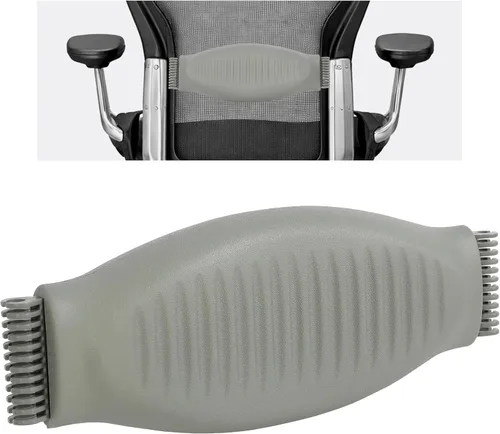 Vista 10 de ECOTRIC Soporte lumbar compatible con Herman Miller Classic Aeron Negro