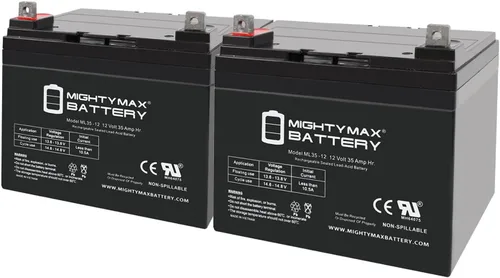 Vista 9 de Mighty Max Battery ML26-12 12 volt 26 Ah T3 Terminal - Batería de ácido de plomo sellada, producto