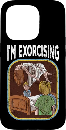 Vista 14 de Funda de nostalgia vintage de película de terror para iPhone 16