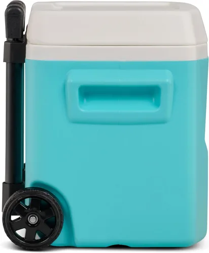 Vista 7 de Cooler Hard-Sided Ice Chest, Portable Insulated Cooler with Wheels, Telescoping Handle, Cool Riser Tech, Leak-Resistant