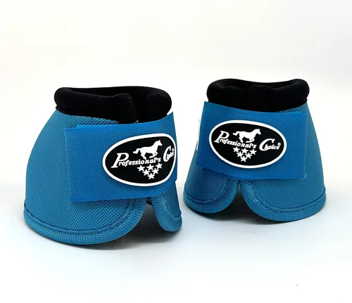 Vista 13 de Professional's Choice Botas de Campana de Extralimitación Balística para Caballos Azul Marino Negro