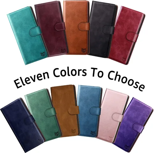 Vista 3 de SUANPOT Funda tipo cartera para Google Pixel 7A (Non Pixel 7/7Pro) 【Bloqueo RFID】 Soporte para tarjeta de crédito, libro de folio con tapa Funda
