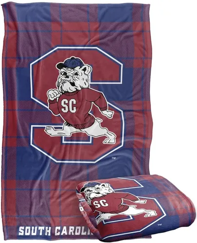 Vista 106 de LOGOVISION St John's University Campus Plaid Spirit Silky Touch Manta súper suave 36 x 58 pulgadas