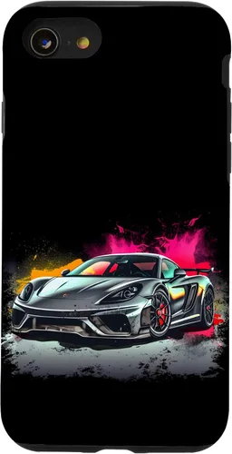Vista 18 de Funda gráfica para iPhone 16 Supercar Exotic Sports Car Concept Car Poster