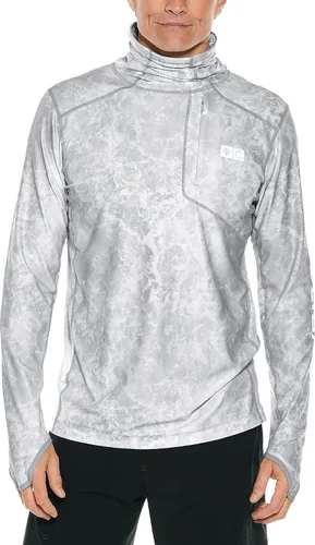 Vista 6 de Coolibar Sudadera con capucha para hombre con protección solar UPF 50+ Andros