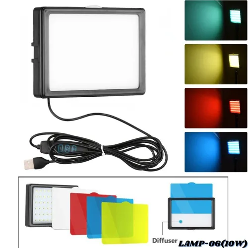 Lampara Panel De Luz Led LAMP-06(10W) de IMPONOVEDADES