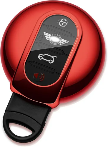 Vista 9 de Funda para Llavero de Coche Compatible con Mini Cooper Funda Protectora para Llavero Soporte para Llavero