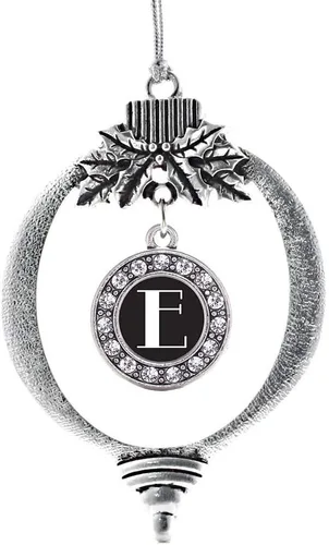 Vista 342 de Inspired Silver - Adorno de cromosoma 21 con dije de círculo de plata con joyas de circonita cúbica
