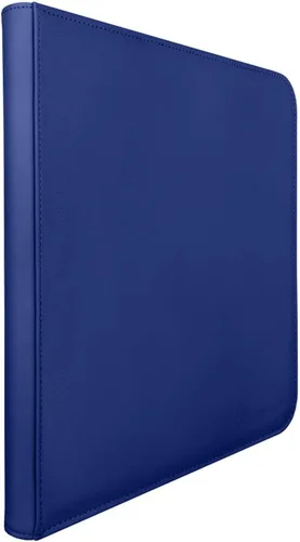 Vista 6 de Ultra PRO - Vivid PRO-Binder con cremallera de 12 bolsillos (azul) - Protege y almacena tus valiosas tarjetas de juego, tarjetas deportivas
