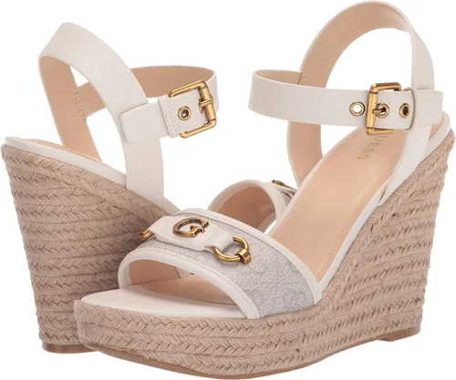 Vista 7 de GUESS Sandalia de cuña Hisley para mujer