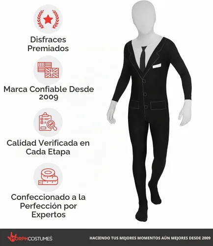 Vista 5 de Morphsuits Disfraz de monstruo para niños, S