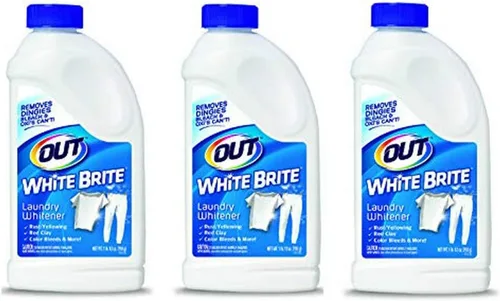 Vista 9 de OUT White Brite - Blanqueador de ropa, 1 libra, botella de 12 onzas