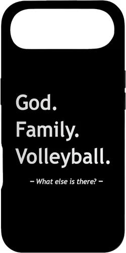 Vista 27 de Christian Faith Christianity God Family Volleyball Case for iPhone 17