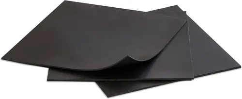 Vista 10 de MATNIKS Láminas de Goma, Negro, 6x6 Pulgadas, 1/16, 1/8, 1/4 (Paquete Variado) Juntas de Aislamiento de Tubería de Neopreno Comercial