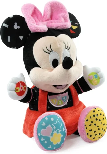 Vista 5 de Clementoni Disney Baby Minnie Play and Learn Talking - Peluche de peluche, multicolor, estándar, 17304