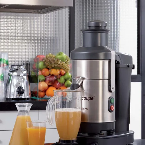 Vista 2 de Robot Coupe Exprimidor J100 con eyección continua de pulpa - 120 V