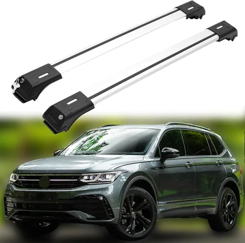 Vista 14 de ERKUL Barras Transversales de Techo para Mazda CX9 CX-9 2016-2023 Barras Transversales de Aluminio con Cierre Antirrobo para Techo Compatible