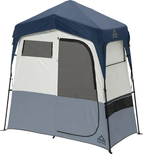 Vista 8 de Caddis Refugio rápido de privacidad de 1/2 habitaciones, ducha de campamento y tienda de campaña portátil para inodoro, tiendas de campaña