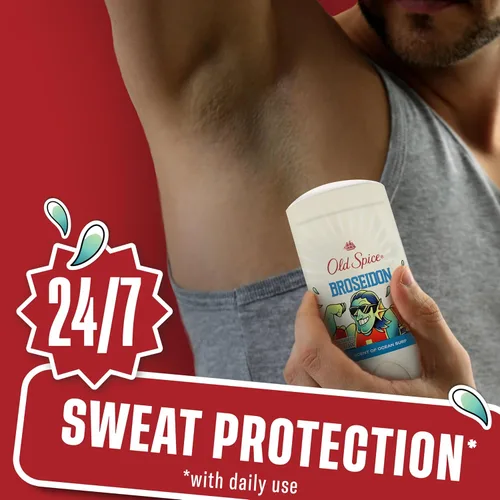 Vista 3 de Old Spice Desodorante antitranspirante Dry Feel para hombres, Summerdudes, protección 24/7 contra el sudor y el olor, frescura soleada 24/7 y aroma