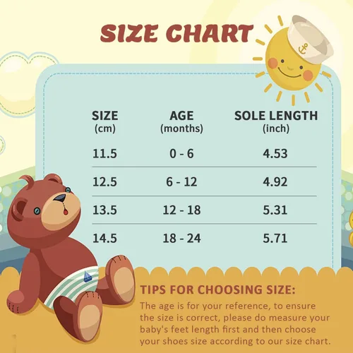 Vista 6 de HONGTEYA Zapatos planos Mary Jane antideslizantes para niños pequeños primeros caminantes, suela suave, zapatos de cuna de piel sintética, zapatos