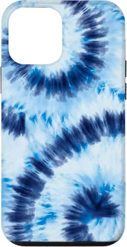 Vista 16 de Blue Tie Dye Swirl Case for iPhone 17