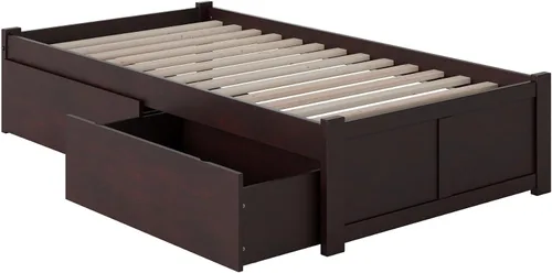 Vista 6 de Atlantic Furniture, Madera, Espresso