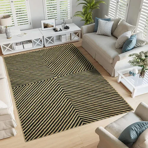 Vista 74 de Natural Jute Collection - Alfombra rectangular de 2 x 3 pies, alfombra de yute trenzada a cuadros multicolor de 0.27 pulgadas de grosor, ideal