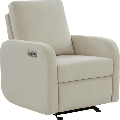 Vista 11 de Nurture& El sillón reclinable Porto Power Glider para guardería Carbón