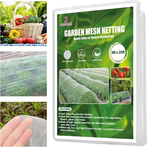 Vista 10 de Red de jardín Jevrench duradera ultra fina para jardín, cubierta de filas para plantas de jardín, hace que las plantas, verduras, frutas y flores