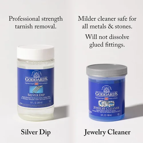 Vista 5 de Goddard's Solución Líquida para Cuidado de Plata - Galón, 1 galón Elimina instantáneamente el deslustre sin frotar, ideal para cubiertos, joyas