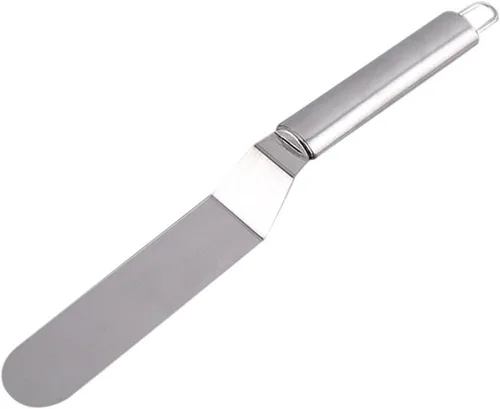 Vista 5 de ECYC Espátulas rectas de 6 pulgadas para glaseado de acero inoxidable cuchillo de mantequilla pastel crema esparcidor fondant herramienta