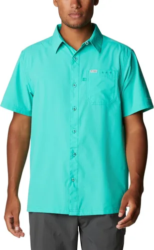 Vista 73 de Columbia Camisa PFG Slack Tide Camp para hombre Gris (Cool Grey)