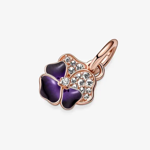 Vista 4 de Dijes de plata de ley 925 para pulseras y collares, cuentas de viaje de flores de luna, dijes de árbol familiar, regalo de joyería para mujeres