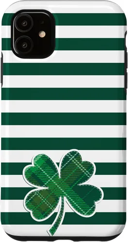 Vista 8 de Funda de trébol verde para iPhone 16 Día de San Patricio
