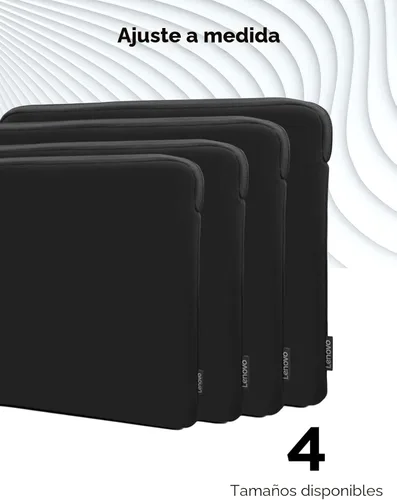 Vista 2 de Lenovo Funda básica para laptop de 11 pulgadas para notebook/tablet, compatible con MacBook Air/Pro, material de neopreno, forro polar suave