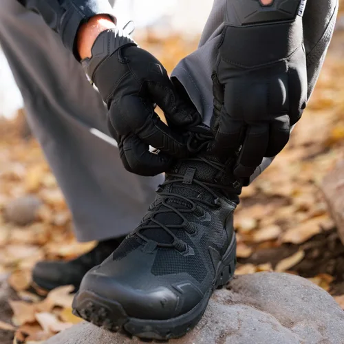 Vista 2 de First Tactical Botas AERO-TAC con cremallera lateral para hombre de 8" Negro