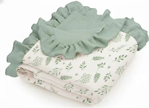 Vista 29 de meowcards Mantas de muselina para envolver al bebé, esenciales unisex para bebés niños y niñas, tamaño grande 47 x 47 pulgadas, mantas de recepción