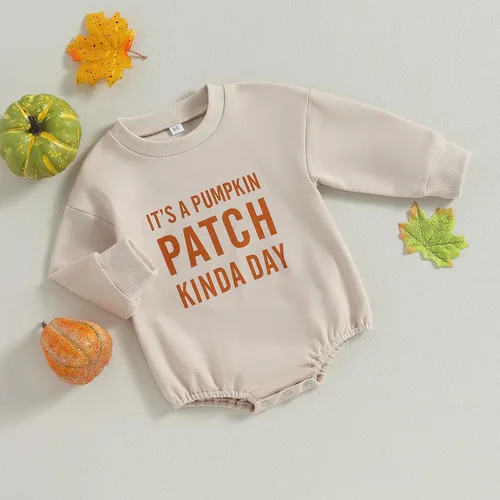 Vista 145 de Adobabirl Traje de Halloween para bebé, sudadera de fantasma, calabaza, mameluco, suéter de gran tamaño, lindo para otoño e invierno