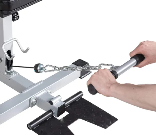 Vista 8 de Máquina de remo GDLF LAT Pull Down de tracción baja para entrenamiento de fuerza con barra de ejercicio para el cuerpo