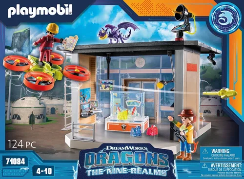 Vista 3 de Playmobil Dragones Nueve Reinos: Icaris Lab