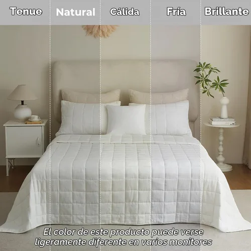 Vista 9 de Powdion Edredón 100% Lino Queen, Puntada de Caja Lino Francés Frontal Algodón Posterior Ropa de Cama, Colcha Vintage Occidental Prelavada para Todas