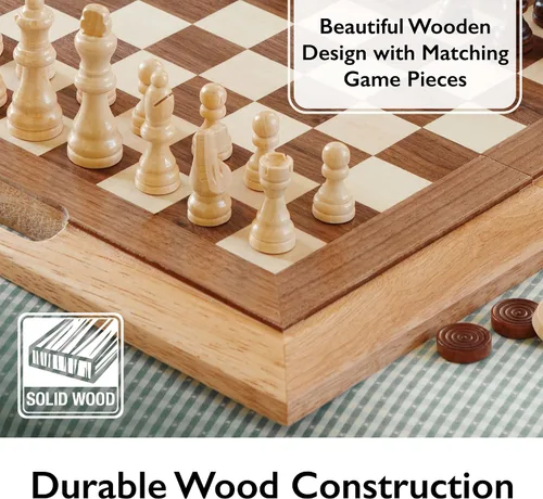 Vista 7 de Mainstreet Classics Dutchman - Juego de mesa plegable 3 en 1