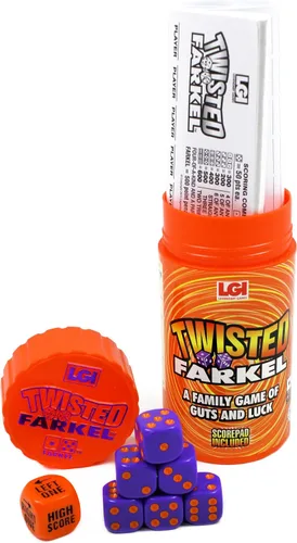 Vista 7 de Legendary Twisted Farkel - Juego de dados para adultos y familias, el clásico juego de dados con un toque salvaje, divertido juego de fiesta