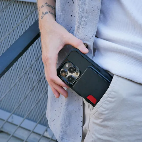 Vista 7 de Cartera Smartish para iPhones MagSafe - Side Hustle - Soporte magnético desmontable delgado para tarjetas para Apple iPhone 17/16/15/14/13/12/13/12