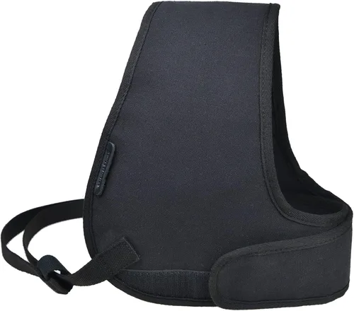 Vista 5 de Tas Trost Chaleco protector de cuero para rifle de escopeta, chaleco acolchado reductor de retroceso con protección de campo con correas ajustables