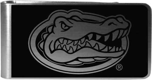 Vista 4 de Siskiyou Sports NCAA Unisex Black and Steel Money Clip