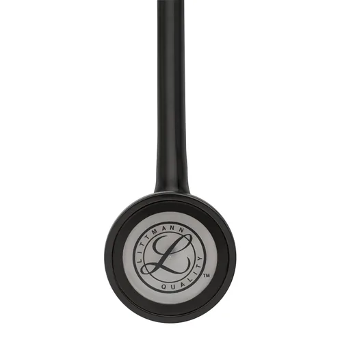 Vista 4 de 3M Littmann Master Cardiology - Estetoscopio 2160, pieza torácica de acero inoxidable, tubo negro de 27 pulgadas (paquete de 3)