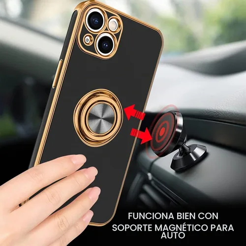 Vista 7 de BENTOBEN Funda para iPhone 13, funda para iPhone 13, ajuste delgado, soporte de anillo de 360°, soporte magnético para automóvil, soporte para Negro