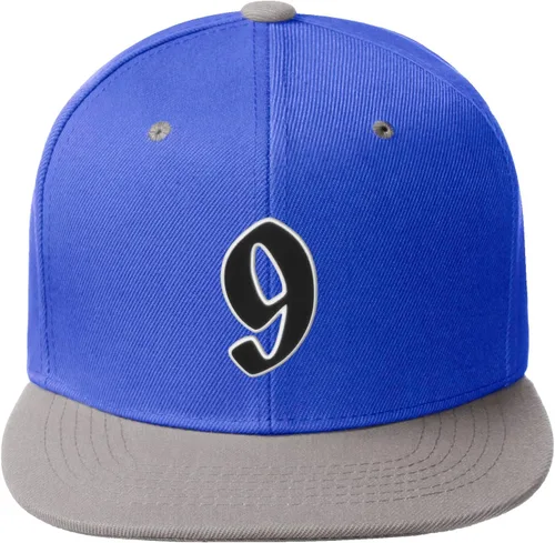 Vista 1605 de Daxton Gorra clásica con visera de billete plano con letras del alfabeto inglés antiguo de la A a la Z