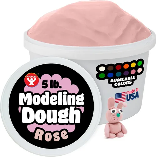 Vista 33 de Hygloss Masa de Modelado para Niños – Masa Sensorial Segura y No Tóxica para Artes y Manualidades – Tubo de 1.4 kg – Arcilla de Juego